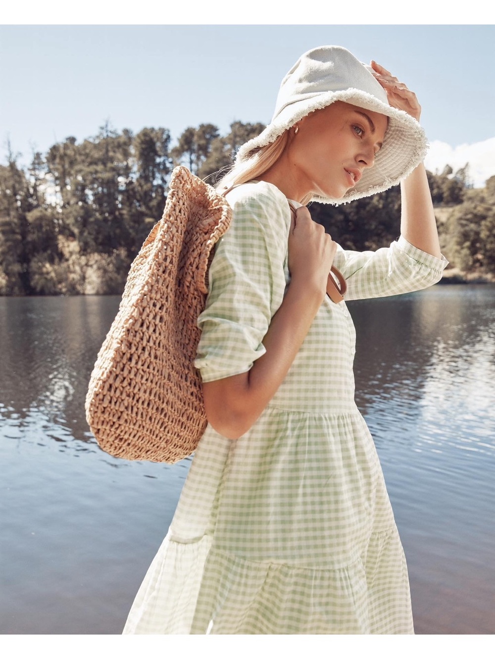 Ever New Gingham Dress - Picture 2 of 8